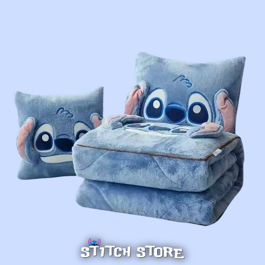 2w1  Poduszka z kocem Stitch